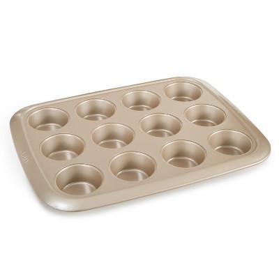 BergHOFF Balance Non-Stick Carbon Steel 6-Cup Cupcake Pan 2.5