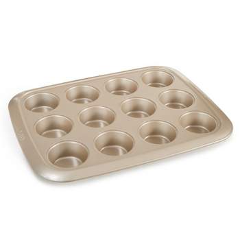 Stainless Muffin Pan Silicone Cupcake Baking Pan 6 Cup Non-Stick Muffin  Tray Mold