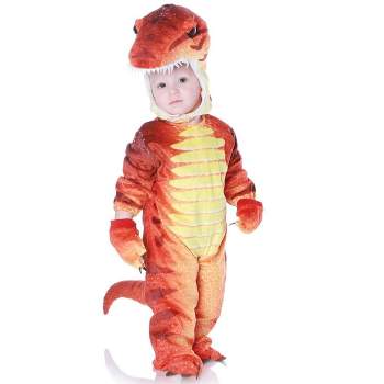 Underwraps Costumes T-Rex Rust Color Dinosaur Child Costume