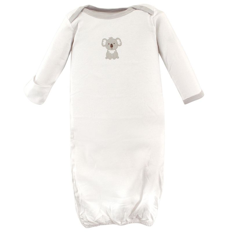 Luvable Friends Cotton Gowns, Koala, Preemie/Newborn, 3 of 5