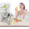 ROVSUN Commercial Vegetable Chopper French Fry Cutter Potato Slicer with 1/2'', 3/8'', 1/4'', 8-Wedge Blades and Pusher Blocks for Home & Kitchen - 3 of 4