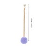 Unique Bargains Furry Ball Cup Chain Water Cup Pendant 1 Pc - 2 of 4