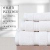 Home Weavers Elegance Essentials 550GSM 100% Cotton Zero Twist Super Absorbent Bath Towel Set - 2 of 4