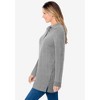 Woman Within Plus Size Long-Sleeve Polo Shirt - 4 of 4