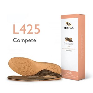 Aetrex Women's Compete Posted Orthotics W/ Metatarsal Support - 1 of 4