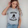 Simply Sage Market Women's This Is My Camping Shirt Short Sleeve Graphic Tee - 2 of 3