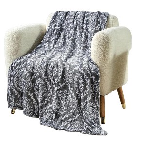 Gracey Sloth Micro Plush Decorative All Season Throw 50" x 60" Multicolor by Plazatex - 1 of 4