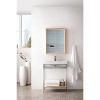 James Martin Vanities Milan 23.6" Rectangular Cube Mirror, Natural Ash - 2 of 2