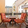 EAGLE PEAK Tufted Outdoor/Indoor High Back Patio Chair Cushions, Set of 2, 46'' x 22'' - 2 of 4