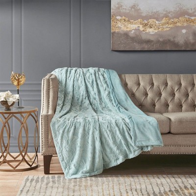 NicBex 60x70" Faux Fur Throw Blanket,Breathable Bedding Blanket,Soft Cold Blanket for Bedroom
