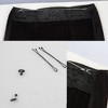 Alilang Longe Straight Natural Hair Extensions One Piece Invisible Wire Hair Extensions with Clip ins 22Inch - 3 of 3