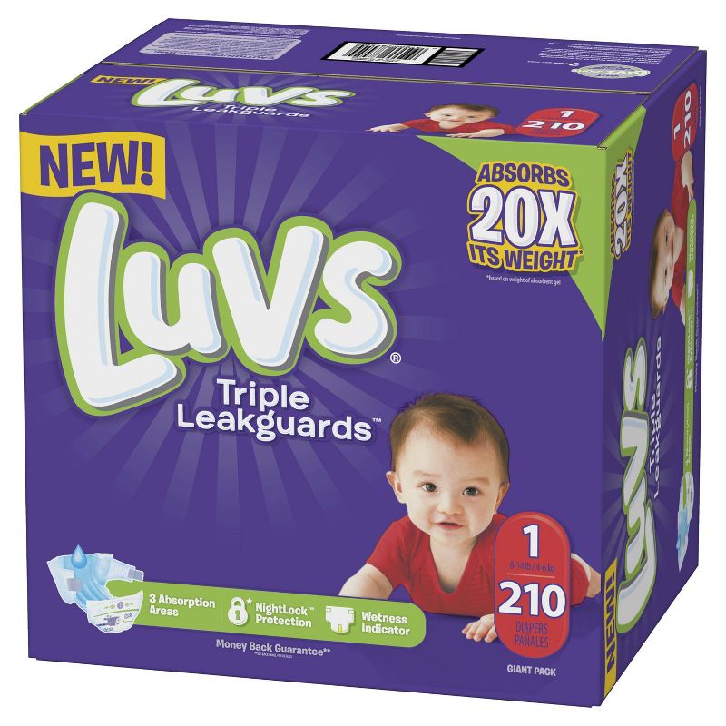 Luvs Pro Level Leak Protection Diapers - (Select Size and Count), 3 of 12