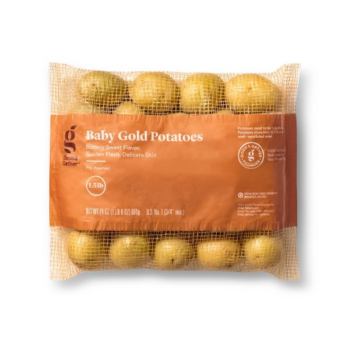 Baby Gold Potatoes - 1.5lb - Good & Gather™ : Target