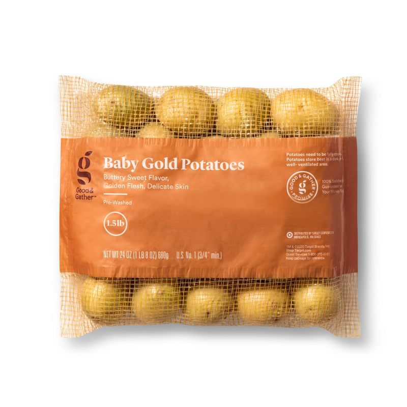 Baby Gold Potatoes - 1.5lb - Good &#38; Gather&#8482;, 1 of 4