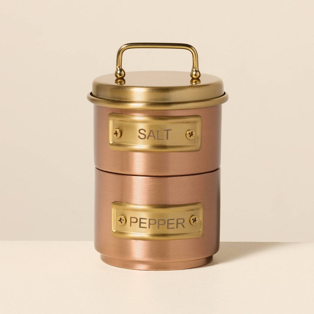 Salt and Pepper Shakers Copper Finish - Hearth & Hand™ with Magnolia