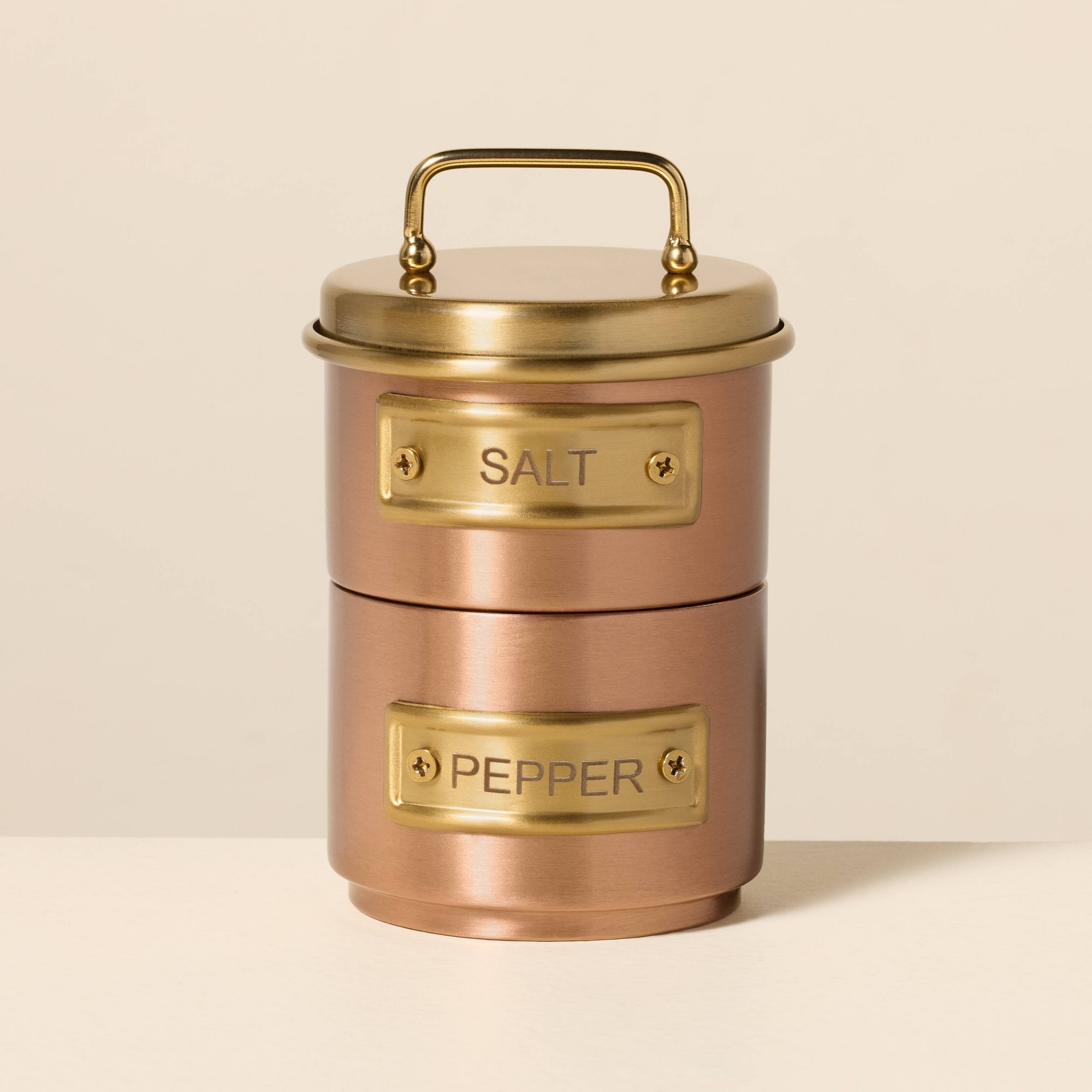 Salt and Pepper Shakers Copper Finish - Hearth & Hand™ with Magnolia