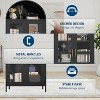 73 In Metal Arched Cabinet, Kitchen Pantry Organizer with 1 Drawers & 2 Adjustable Shelves,for Living Room, Assembly Required - 4 of 4