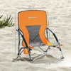 Set of 2 Folding Beach Chairs with Mesh Back, Carry Bag and Cup Holder for Outdoor Camping Lawn Sports Picnic - 3 of 4