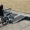 VEVOR Portable Wheelchair Ramp, 3 ft 800 lbs Capacity, Non-Slip Aluminum Folding Threshold Ramp, Foldable Mobility Scooter Ramp Wheel Chair Ramp - 2 of 4