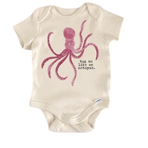 Octopus Ocean Seafood- Baby Boy Girl Clothes Infant Onesie® Funny Cute Newborn GS1 BBY - 1 of 1