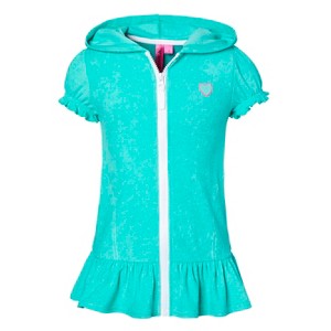 Sportoli Beach Coverups for Girls Swimsuit Cover Up Cotton Terry Hood Swim Robe Swimwear - 1 of 3