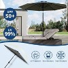 Jojoka 10FT Patio Umbrella with 8 Sturdy Ribs,Table Umbrella with Push Button Tilt and Crank - 4 of 4