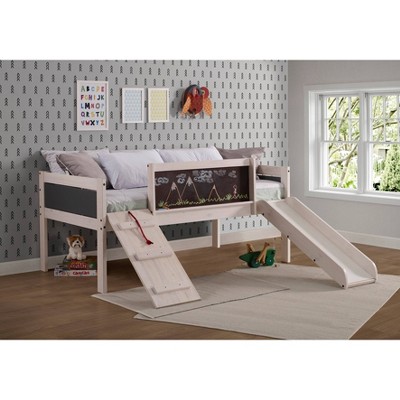 Kids Bed With Slide Target, Twin Bed With Slide Out