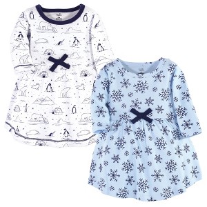 Luvable Friends Touched by Nature Long-Sleeve Dresses 2pk - 1 of 2