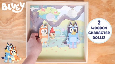 Bluey Kit de lettres et de chiffres magnétiques – Jouet magnétique éducatif pour enfants, avec personnages de dessins animés, parfait pour les enfants à partir de 3 ans, matériaux colorés et sûrs
