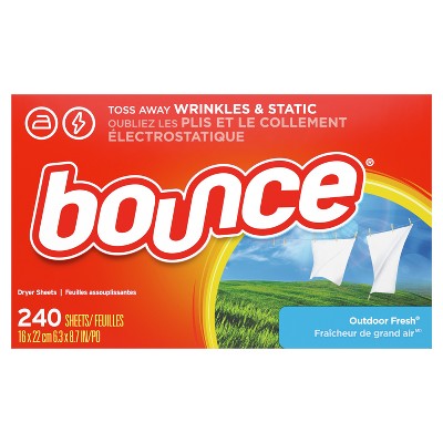 Bounce Outdoor Fresh Fabric Softener Sheets - 240ct