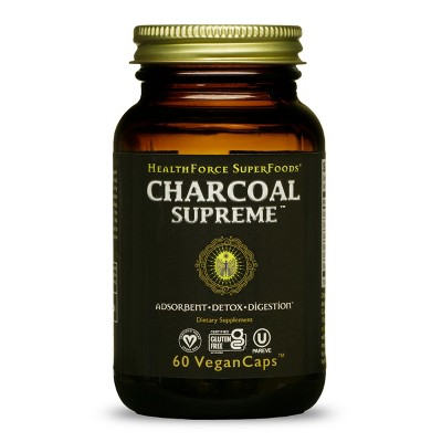 Healthforce Superfoods - Charcoal Supreme - 60 VeganCaps