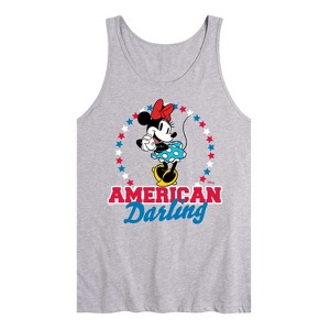 Men's - Disney - American Darling Minnie Graphic Tank Top - 1 of 2