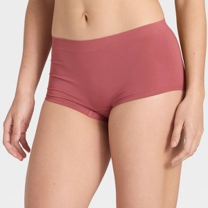 Women's Seamless Boy Shorts Underwear - Auden™ - 1 of 4