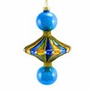 Cody Foster 5.0 Inch Merry & Bright Spindle Christmas Tree Ornament , Glass Top Shape Vintage (1PC) - 2 of 4