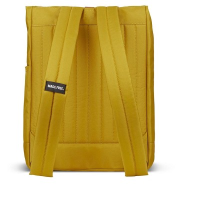 Made Free Roll Top Pack Backpack, Mustard — фото 2