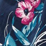 navy vintage bouquet