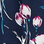 navy vintage bouquet