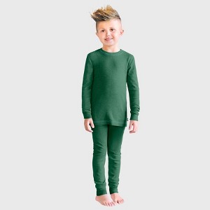 City Threads Boys USA-Made Soft & Cozy Thermal Long Johns 2-Piece Set - Warm Base Layer & Loungewear - 1 of 4