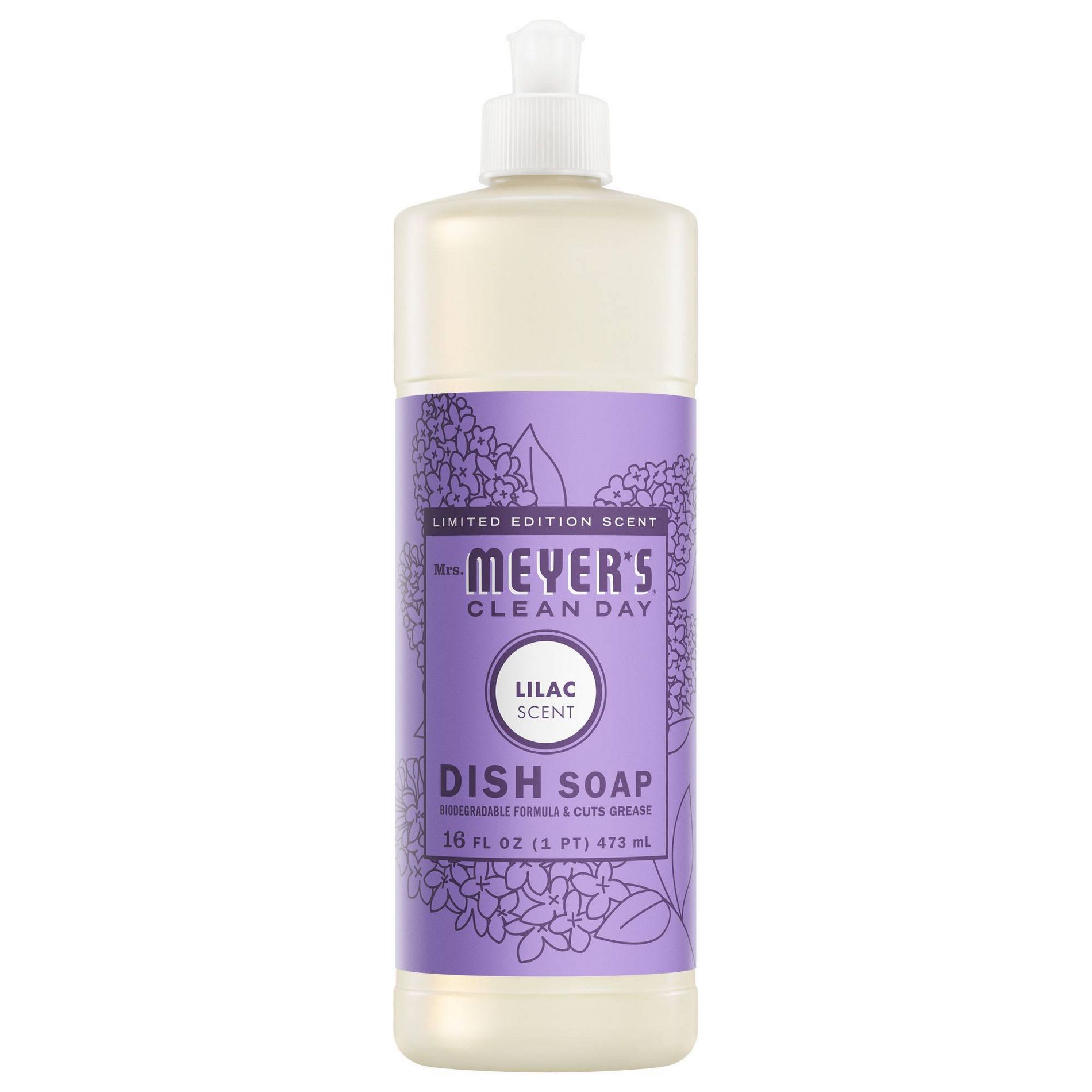 Mrs. Meyer's Clean Day Lilac Dish Soap - 16 fl oz