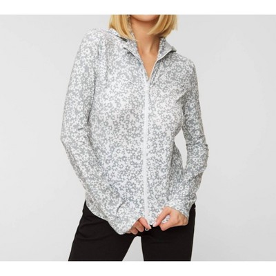 Women's FLORAL PRINT FULL ZIP HOODIE - G/Fore