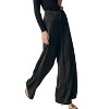 Women's Iris Satin Pants - DELUC - 2 of 4