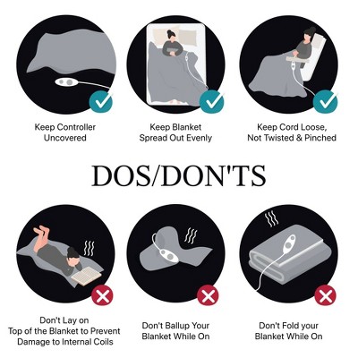 Tan Electric Knitted Reversible Machine Washable Throw Blanket