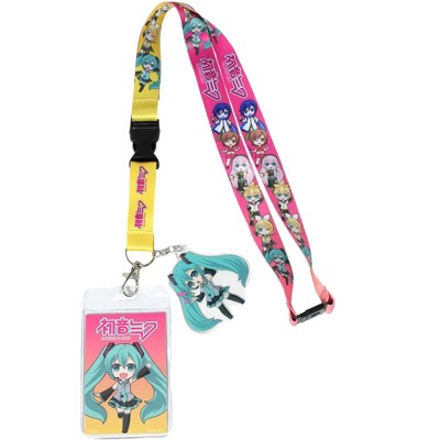 Spy x Family Merch ID Badge Holder Keychain Lanyard w/ Acrylic Charm  Multicoloured