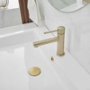 BWE Single Hole Single-Handle Bathroom Faucet - 2 of 4