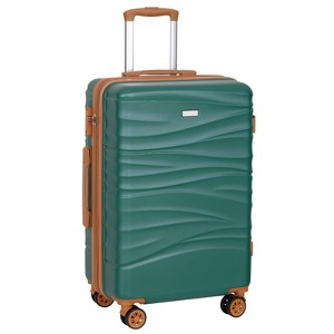 Hykolity 20 22 24 28 in Carry On Check in Luggage Expandable Travel Suitcase Hardshell TSA Lock with Double Spinner Wheels - 1 of 4