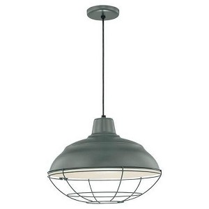Millennium Lighting R Series 1 - Light Pendant in  Satin Green - 1 of 1