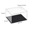 Unique Bargains Acrylic Self-Assembly Thickened Collectibles Display Case - 2 of 4