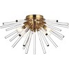 Elegant Lighting Sienna 18 inch crystal rod wall sconce in gold - 4 of 4
