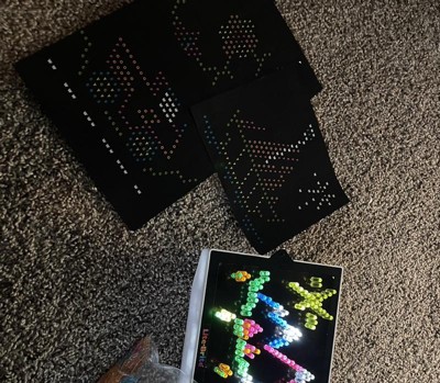 Lite Brite Set of 2 Glow Deluxe Power Board & Accessories 