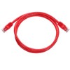 Monoprice Cat5e Ethernet Patch Cable - 3 Feet - Red | Network Internet Cord - RJ45, Stranded, 350Mhz, UTP, Pure Bare Copper Wire, 24AWG - 4 of 4